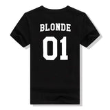 Blonde Brunette T-Shirt Blonde 01