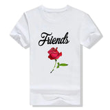 Tee-shirt Best Friends - Friends Roses