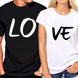 T-shirt Couple Love Amoureux - MatchingMood