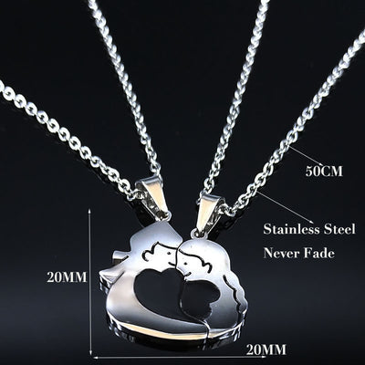 Pendentif Amoureux Séparable dimensions