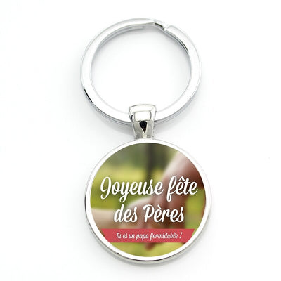 Porte Clé pour Père Français