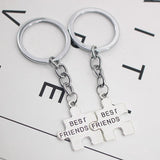 Porte Clé Meilleure Amie Pièces de Puzzle
