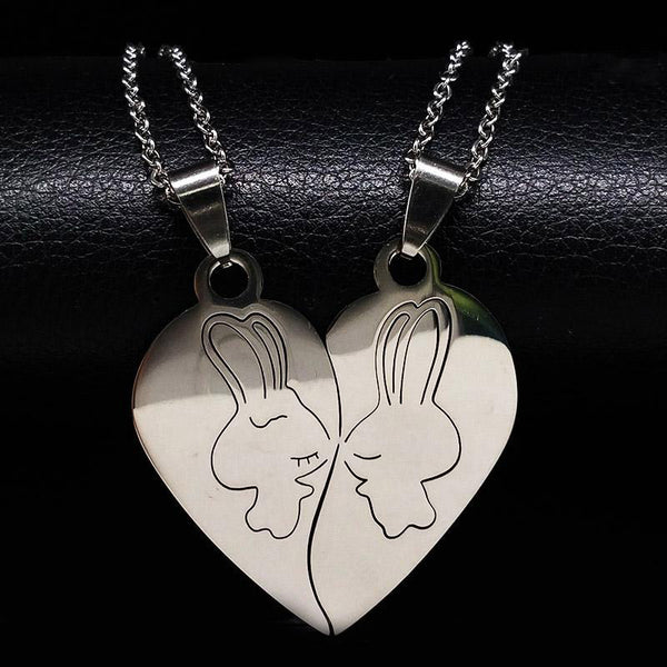 Pendentif Coeur Pour Couple