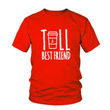 T-shirt Meilleure Amie Tall Rouge