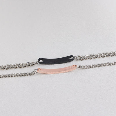 Bracelet Lune et Soleil Couple