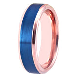 Bague Couple Bleu