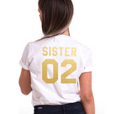 T-Shirt Sister 02 Blanc