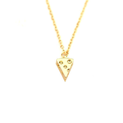Collier Meilleure Amie Pour 6 - Part de fromage Or - MatchingMood