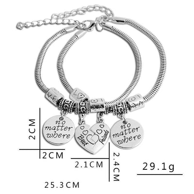 Un Bracelet d'Amitié Associé - Matchingmood