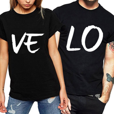 T-shirt Couple Love Duo - MatchingMood