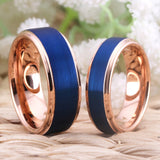 Bague Couple Bleu