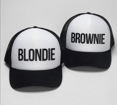 Casquette pour Couple Blondie Brownie - Matchingmood
