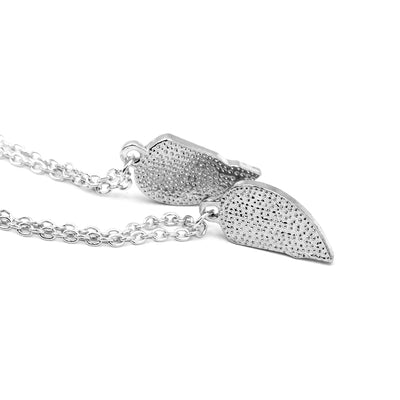 Collier d'Amitié Pour 2 Bleu et Rose Séparable - MatchingMood