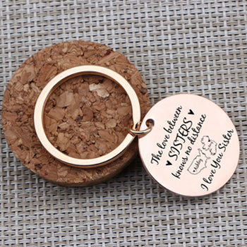 Porte Clé I Love You Sister