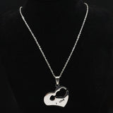 Collier Coeur Pour Couple i Love