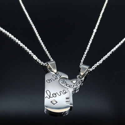 Pendentif Amoureux Séparable Cle