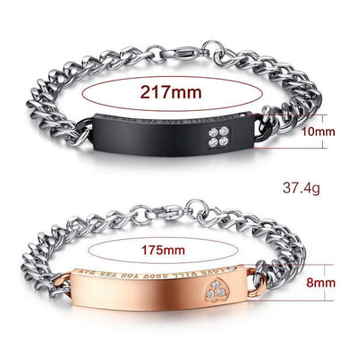 Bracelet Couple A Personnaliser Caractéristiques - MatchingMood