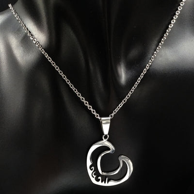 Grand Coeur - Pendentif Coeur Couple