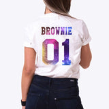 T-Shirt Meilleure Amie Brownie 01 - MatchingMood