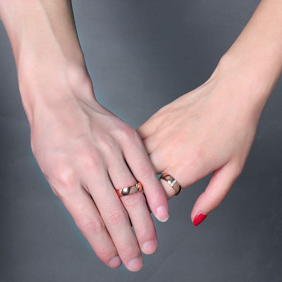 Bague Diamant Synthétique pour amoureux - MatchingMood