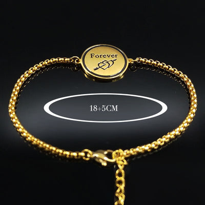 Bracelet Couple Always Forever Caractéristique - MatchingMood