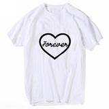 T-Shirt Best Friends Forever 3 - Forever blanc