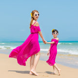 Robe Maman Fille Fuschia