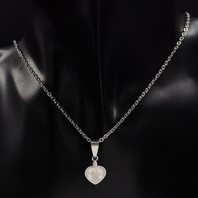 Pendentif Coeur Couple - Amoureux