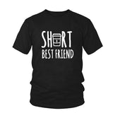 T-shirt Short Best Friend Noir