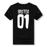 T-Shirt Sister 01 noir BFF