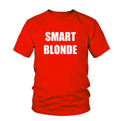 Smart Blonde T-Shirt Rouge