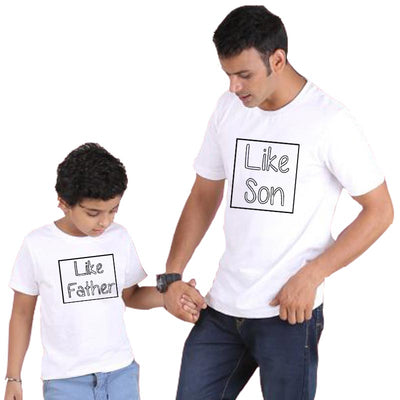 Tee Shirt Tel Pere Tel Fils blanc