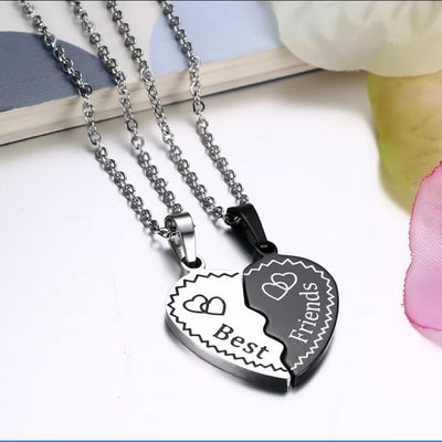 Collier Best Friend Coeur pour Meilleure Amie - MatchingMood