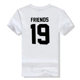 T-Shirt Meilleure Amie Personnalisable Date Friends Blanc - MatchingMood