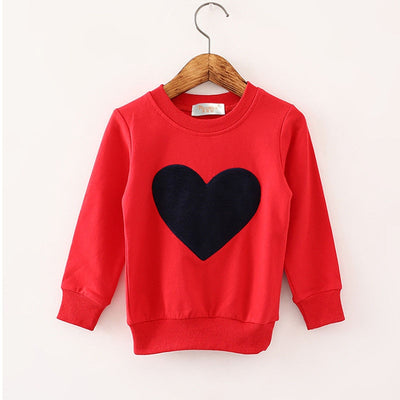 Pull Famille Love Enfant Rouge - MatchingMood