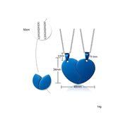 Collier d'Amitié en Coeur Brisé Caractéristiques - MatchingMood