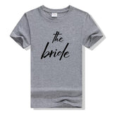 T Shirt Meilleure Amie EVJF - The Bride Gris - MatchingMood