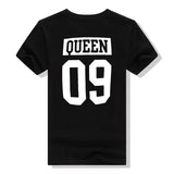 Tee Shirt King et Queen - Queen 09 Noir