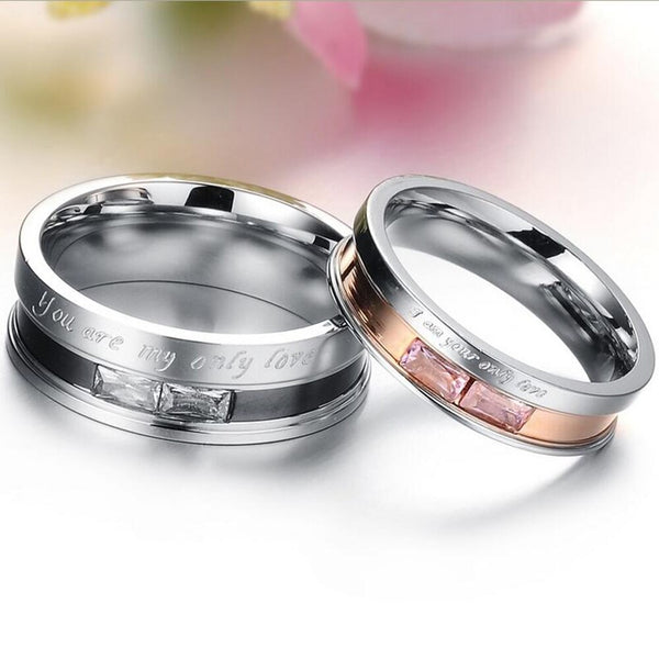 Bague My Only Love Pour Couple