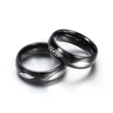 Bague Noir Homme