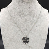 Collier Coeur et Clé Pour Couple