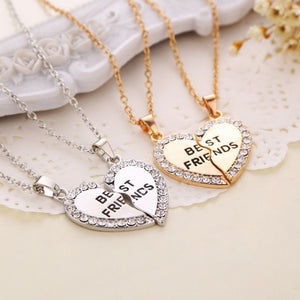 Collier d'Amitié Coeur Brisé - MatchingMood