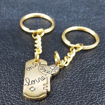 Porte Clé Maison Pour Couple Only Love Forever