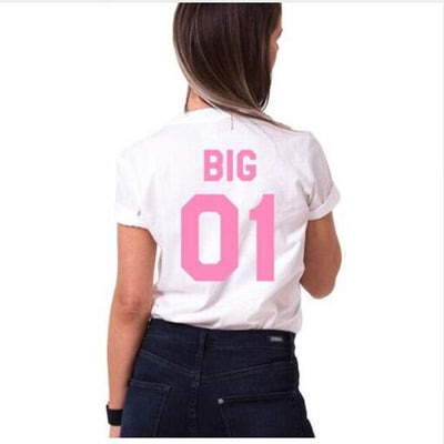 T-Shirt Meilleure Amie Big Rose