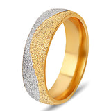 Bague Couple Bicolore Homme