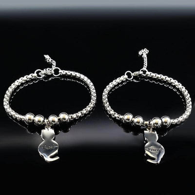 Bracelet d'Amitié Chats - MatchingMood