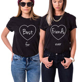 Tee-Shirt Best Friend Forever Noir