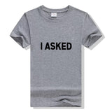 T Shirt Couple J'ai Dit Oui - I Asked Gris - MatchingMood