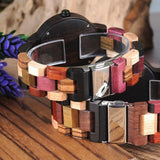 Montre Couple de Cerfs en Bois Bouche - MatchingMood