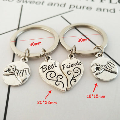 Porte Clé Amitié à Séparer - Matchingmood